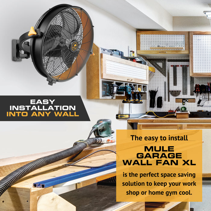 MULE Wet-Rated Garage Wall Fan XL