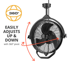 MULE Outdoor Wet-Rated Fan XL