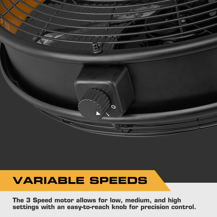 MULE Wet-Rated Garage Wall Fan XL