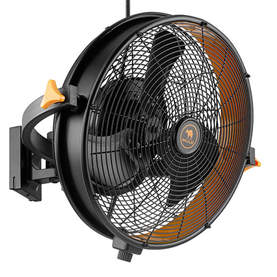 MULE Wet-Rated Garage Wall Fan XL with Remote