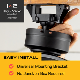 MULE Outdoor Fan™ XL - Damp Rated