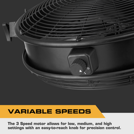 MULE Wet Rated Wall Fan XL